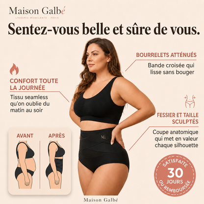 La Parisienne — Culotte Gainante Taille Haute