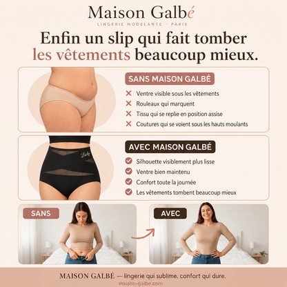 La Parisienne — Culotte Gainante Taille Haute